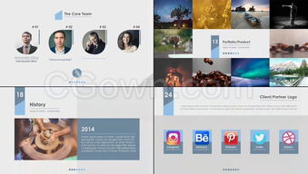 現(xiàn)代通用商務場景公司產品服務企業(yè)時間線包裝介紹宣傳片 ae模板下載